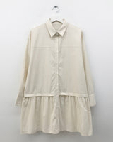 ローキーシャツドレス (2color)