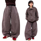 ピグメントシームバルーンワイドパンツ