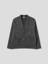 Mohair grunge cardigan 3color
