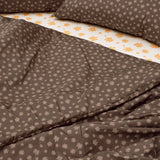 Dust-Free Maple Pattern - Brown Duvet Cover - SS size