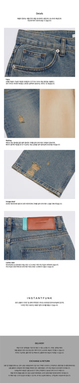 Fade-wash denim wide-leg jeans