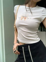 エンジェルラインラウンド半袖Tシャツ