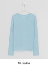 26SS★ [BAONHAUS] Ringchi Layered Span Round T-Shirt