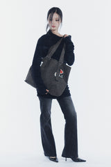 BELTED SHOULDER BAG leopard