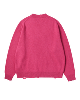25FW ディストレスドベアウールニット