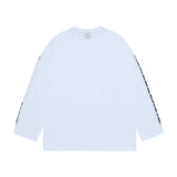 24FW スリーブレタリングロゴロングスリーブホワイト