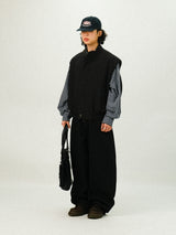 NOF Wrinkle Check Overfit Shirts