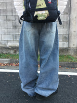 [Lining] Winter Washed Pintuck Balloon Pants (3c)