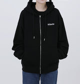 LOGO hood zip-up 3color