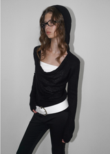 [MADE] MORHAM MOHAIR HOOD KNIT