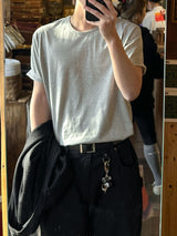 [Premium] Cool U-neck short sleeve T-shirt