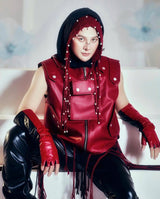 レザーバレットプルーフガイル (Red)