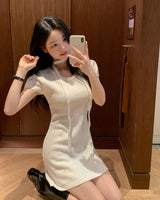 Ringti mini dress & tie set