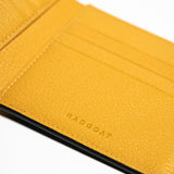 Crispe Bi-fold 6CC Wallet_Black, Yellow