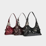 Leopard Print Keychain Large Tote Bag
