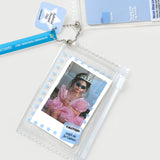 oab pvc pouch / photo card clear pocket