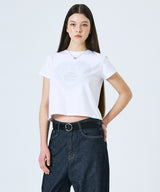 レースハートTシャツ_ホワイト