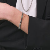 Buckle Chain Bracelet Stainless Steel_CLEF SHIRTS BRC