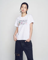 26SS WOMAN TYPING PROFILE SHORT SLEEVE T-SHIRT 