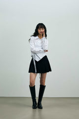 HALO WRAP SHIRT / WHITE