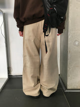 ムーブカットスナップワイドパンツ(3c)