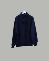 Chrono Button Hoodie (Navy)