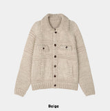 [wool20%] エリーボカシハンドメイドニットカーディガン