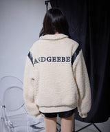 UNISEX フェイクボアスタジャン