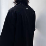 Two-Way Zip Relaxed Shirt