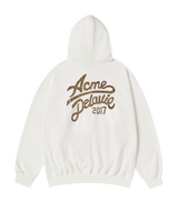 25FW CURSIVE LOGO HOODIE CREAM