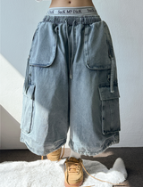 D-RING ZIPPER CARGO Bermuda