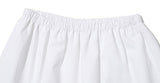 RUFFLE POINT SKIRT - WHITE