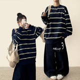 Roden boxy fit color matching Dangara round knit