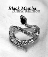 ブラックマンババイパー ブラックシルバーリング