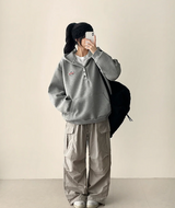 Lead Knee Pin Tuck Hem String Wide Pants