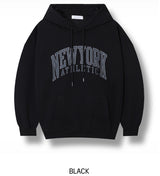 New York Cotton Over Hoodie