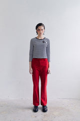 RED CORDUROY PANTS