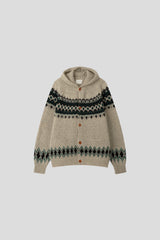 Santa Nordic Knit Hoodie (4c)