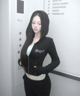 エンジェル セット フード ジップアップ (3colors)