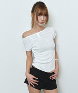 ss bt sl Tシャツ(white)