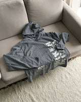 Vine Stripe Hood Long Sleeve