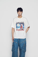 24FW ランニング サンタベア 半袖Tシャツ クリーム