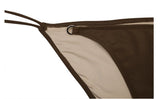 TINA STRING BIKINI SET brown