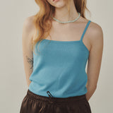 Essential Linen Knit Sleeveless Top