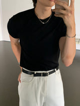 [SET] Aven cut muscle-fit short-sleeve T-shirt + Mer cut flare-fit denim pants