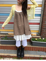 Elm check dress (2color)