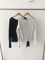 ドットラグランTシャツ