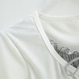 Sora Layered Button Top