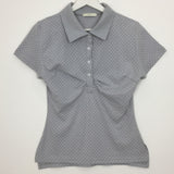 Shirring Dot Collar T-Shirt (3color)
