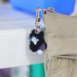 Tuxedo cat Keyring